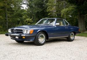 Mercedes-Benz 560 SL Roadster 1986 года